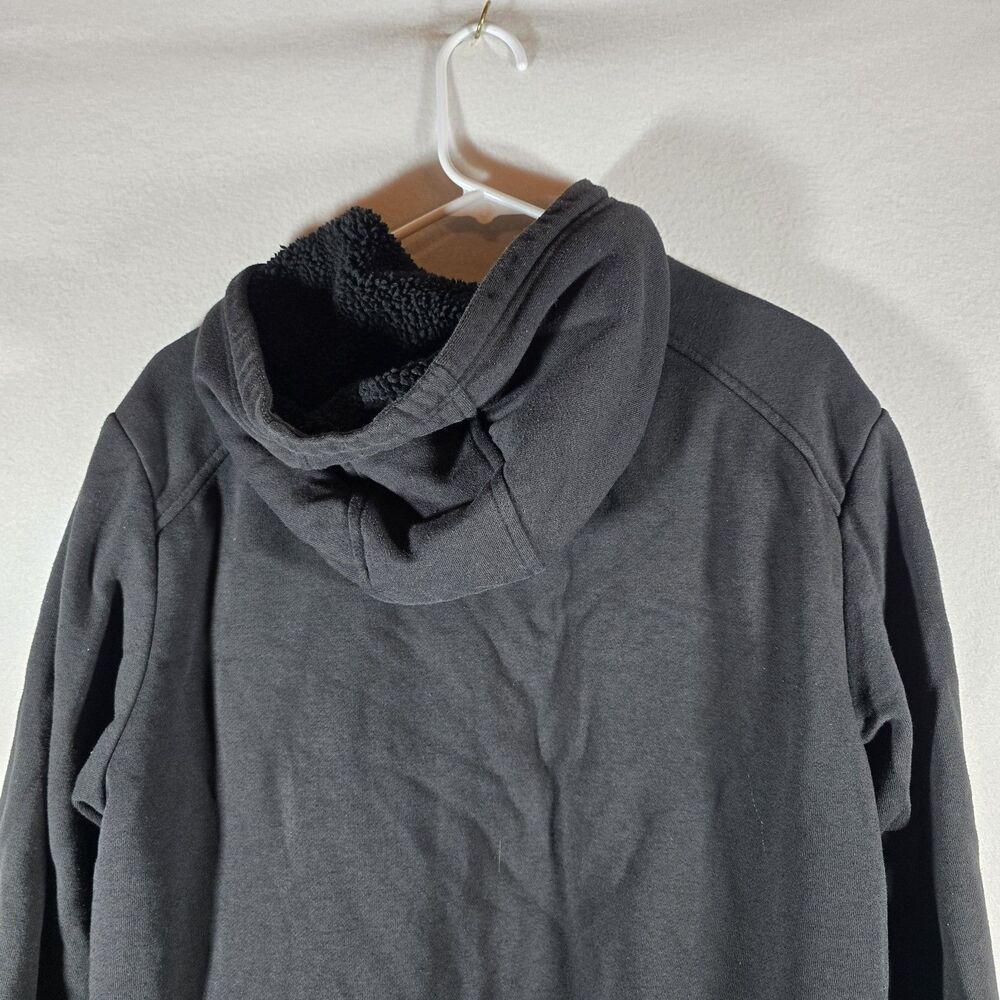 Mens George Coat, Size Large, Black, Soft Cotton, Jacket, Winter, (G35) - Picture 13 of 14